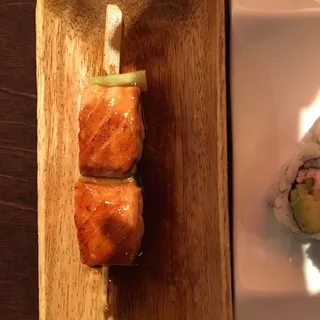 37. Salmon Skewer