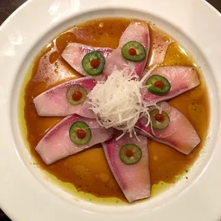 New Style Yellowtail Sashimi