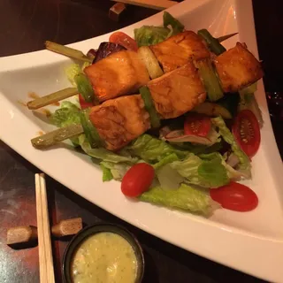 Salmon Kushiyaki Salad