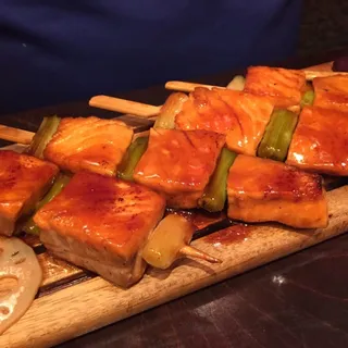 Salmon Kushi Yaki