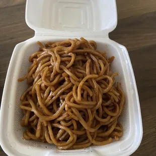 Side of plain lo mein noodles