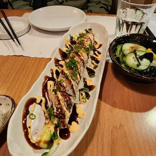 food, sushi and sashimi