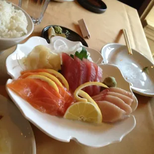 sashimi, sushi and sashimi, food, sushi