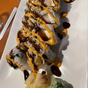 Spicy Shrimp Tempura Roll