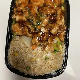 Hibachi Chicken &amp; Shrimp