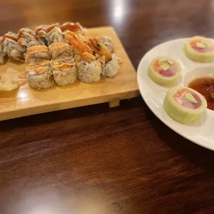 sushi, sashimi, food, sushi and sashimi