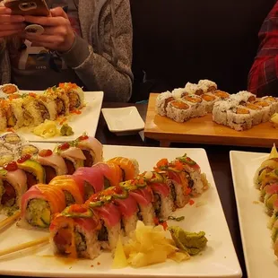 sashimi, food, sushi, sushi and sashimi