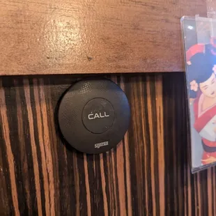 A call button