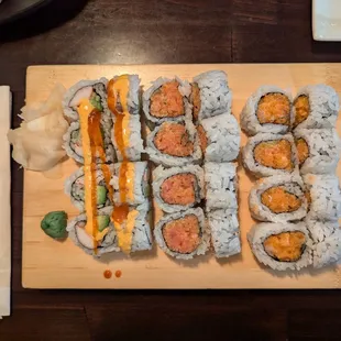 Sushi Q In Ellicott City, Maryland.
