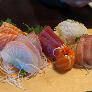 Sashimi lunch