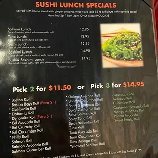 soups and chowder, menu