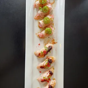 sushi, sashimi, sushi and sashimi, food