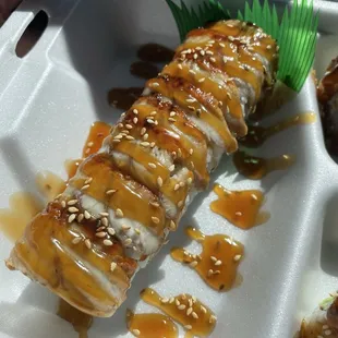 Salmon Eel Roll