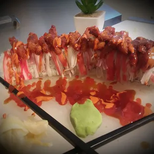 HOT CRAB ROLL
