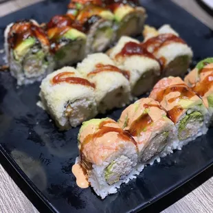 A few of their specialty rolls