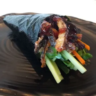 Salmon Skin Hand Roll