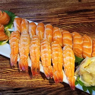 Shrimp and Salmon