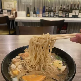 Craving Seafood Ramen? Warm up with a bowl of deliciousness in up comming cold weather! Yum!