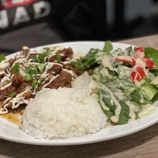 Pork Cutlet with Rice