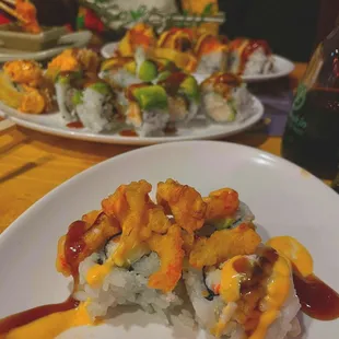 baked baby lobster roll