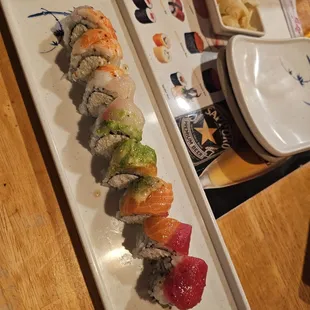 Rainbow roll