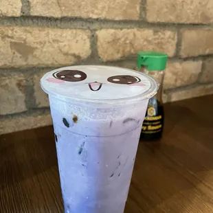 Taro with boba!