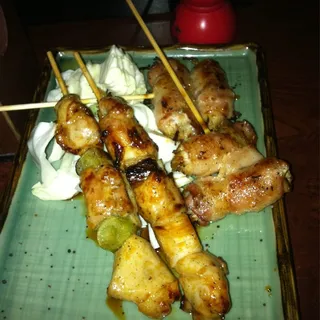 Enoki Bacon Grilled on Skewer