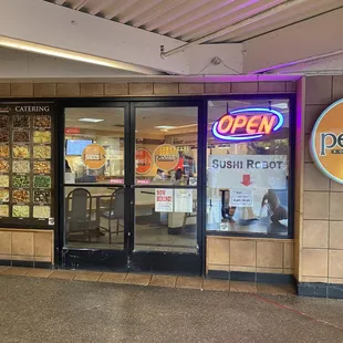 Now located inside where Pearl&apos;s Korean BBQ is. Air conditioned enclosed area on the right of Don Quijote entrance.