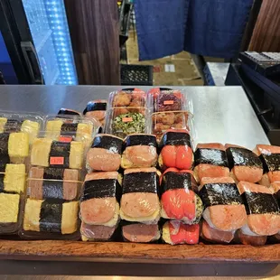 Various Musubi Choices
