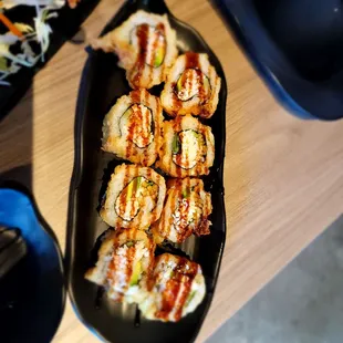 Crispy fried Cali roll