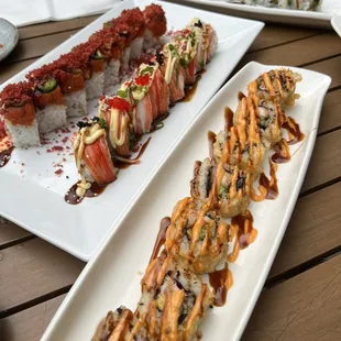 Light My Fire, You Shook Me All Night Long, Deep Fried California Roll, Sticky Fingers