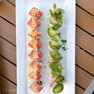 sushi and sashimi, food, sashimi, sushi