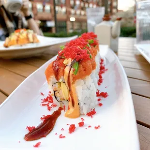 food, sashimi, sushi and sashimi, sushi