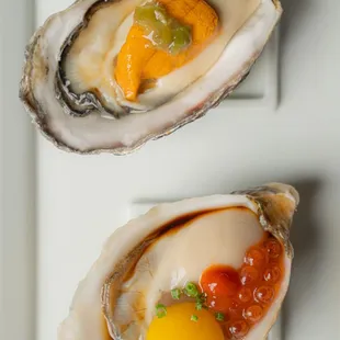 oysters, mussels, shellfish, food, oysters and mussels