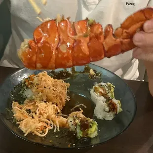 Volcano Lobster roll