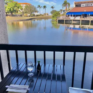 Lakeside table at sushiRock