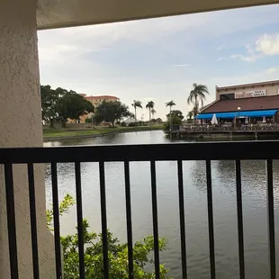 Outdoor seating is wonderful &amp; so is the weather