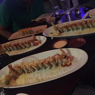 Orange Dragon Rolls