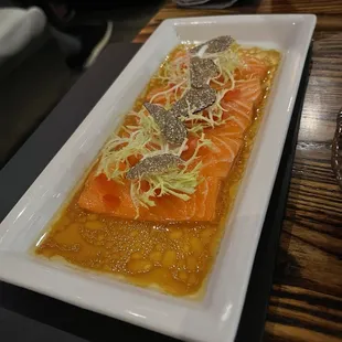 Salmon Carpaccio