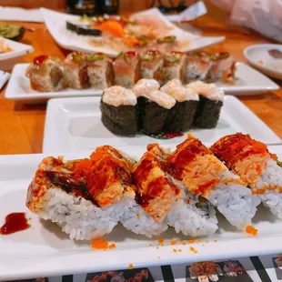 sushi, food, sashimi, sushi and sashimi