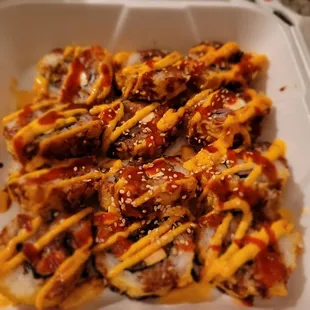 I don't remember the name of this roll but fabulous!