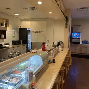 Interior of the store