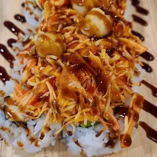 Volcano roll