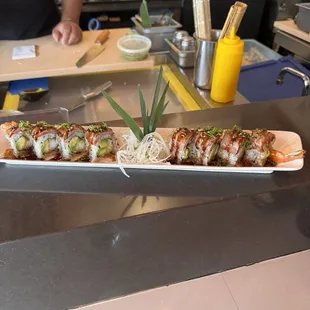 Godzilla Roll. Awesome!!