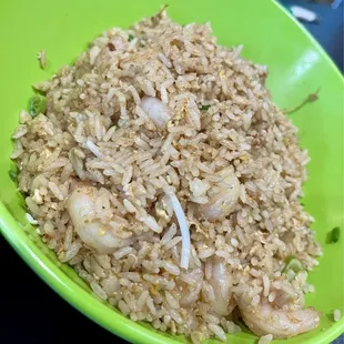 Fried rice with shrimp