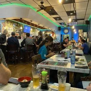 Inside dinning area 7/9/2021