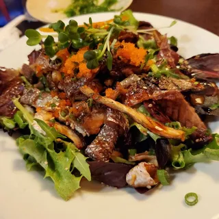 Salmon Skin Salad