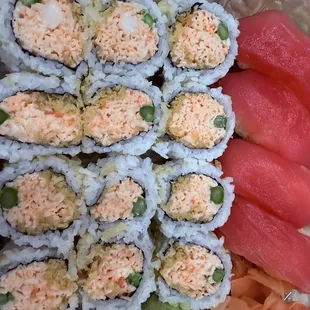 sushi and sashimi, sashimi, sushi, food