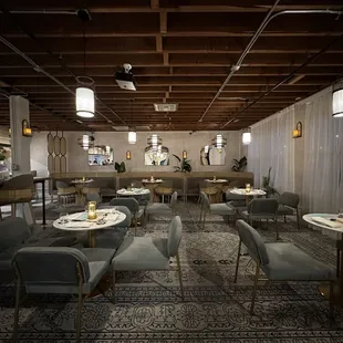 Lounge area - has its own menu.