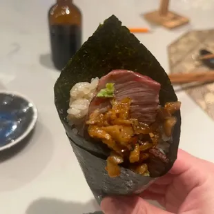 Wagyu Hand Rolls